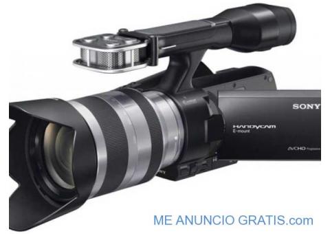 Alquiler cámaras de vídeo Sony NEX-VG20 85 euros