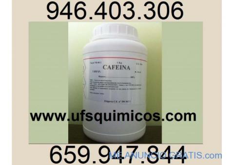 venta de sinefrina,946403306,  manitol,cafeina,lidocaina, eter. cafeina anhidra
