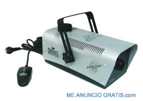 Maquina de humo CHAUVET F800 por 90€.
